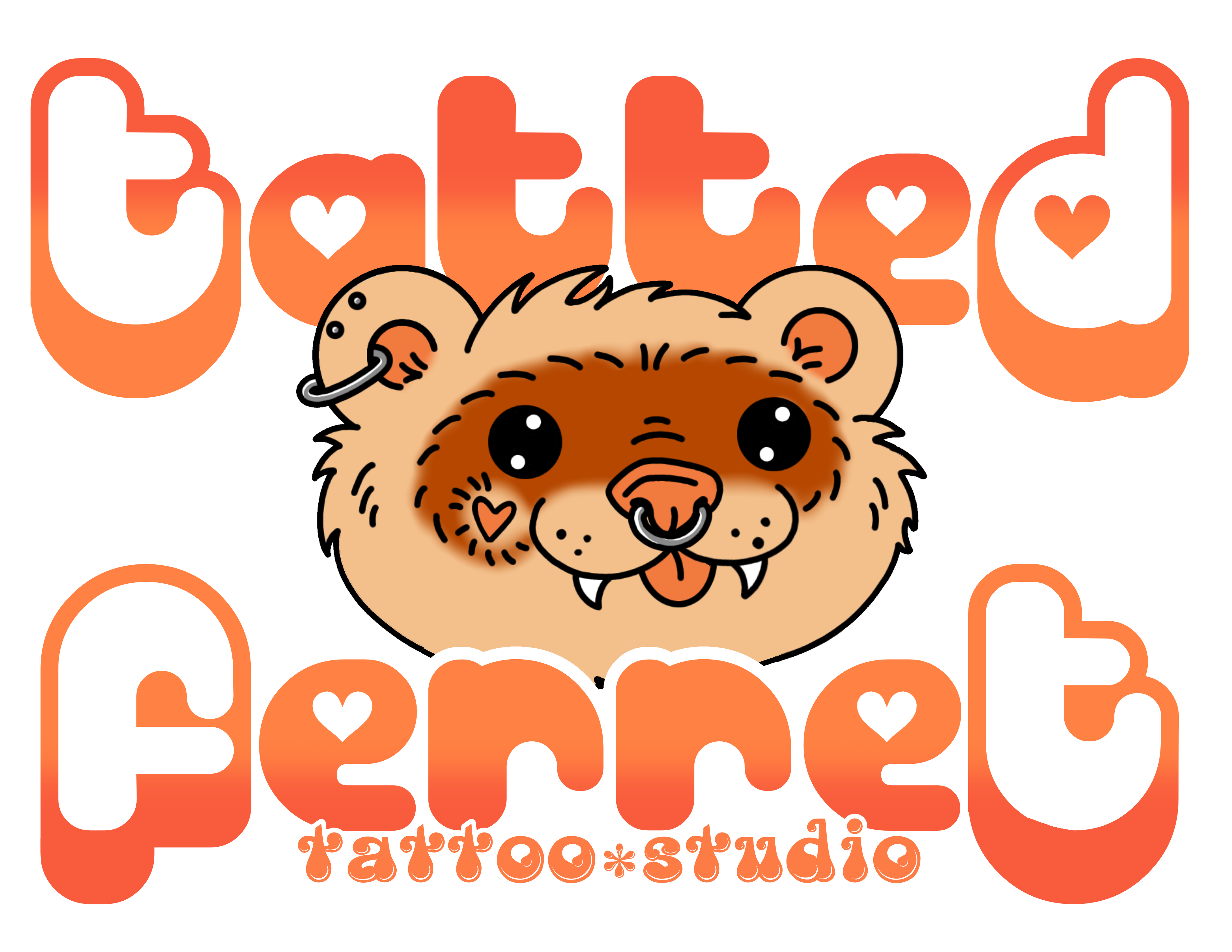 tatted ferret logo